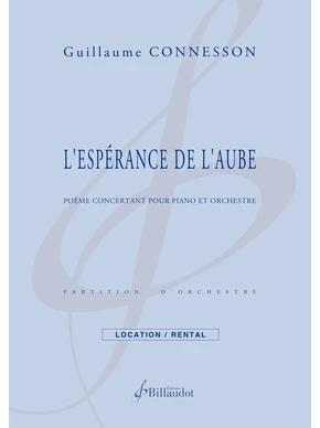 L'Espérance de l’aube Poème concertant pour piano et orchestre